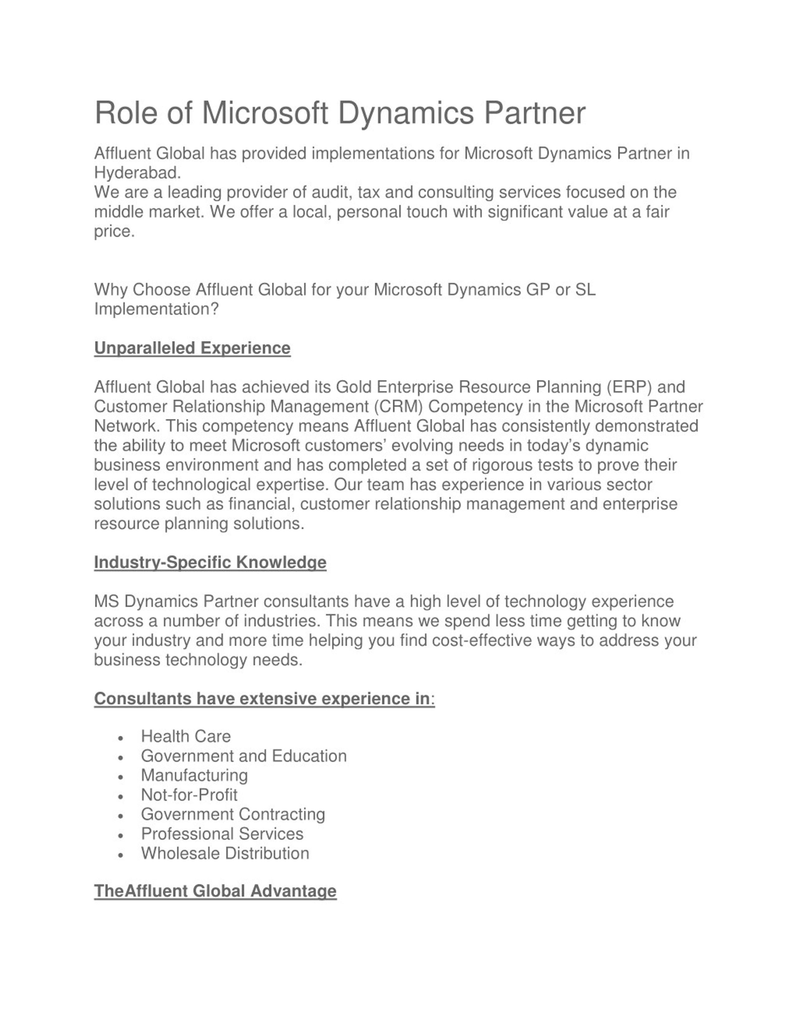 PPT - Role of Microsoft Dynamics Partner PowerPoint Presentation, free ...