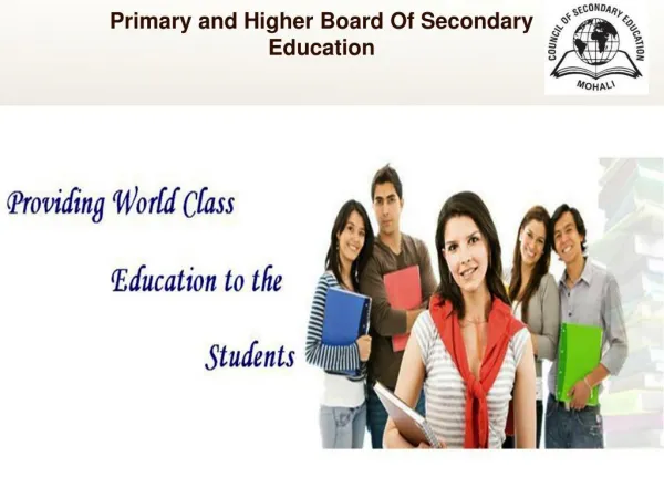 Primary and Higher Board Of Secondary Education