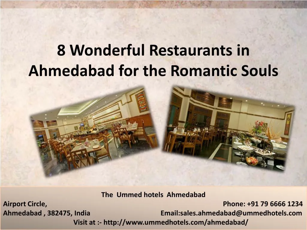 8 wonderful restaurants in ahmedabad for the romantic souls