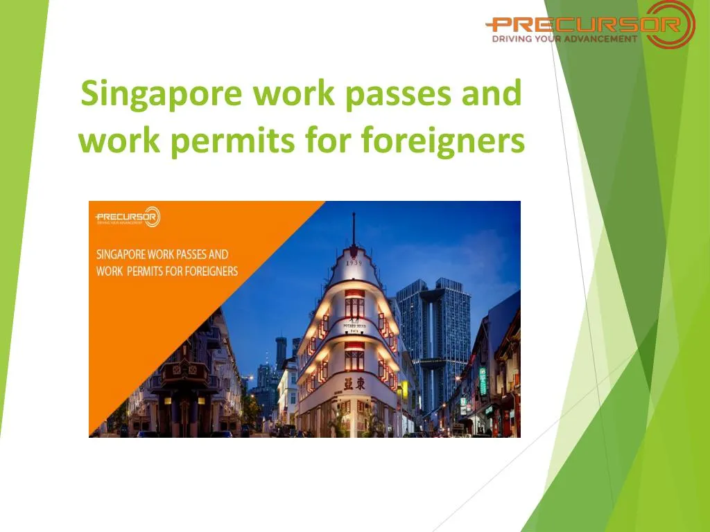 singapore work passes and work permits for foreigners
