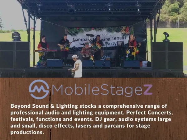 Best Event Stage - Mobile Stagez