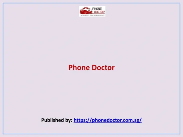Phone Doctor
