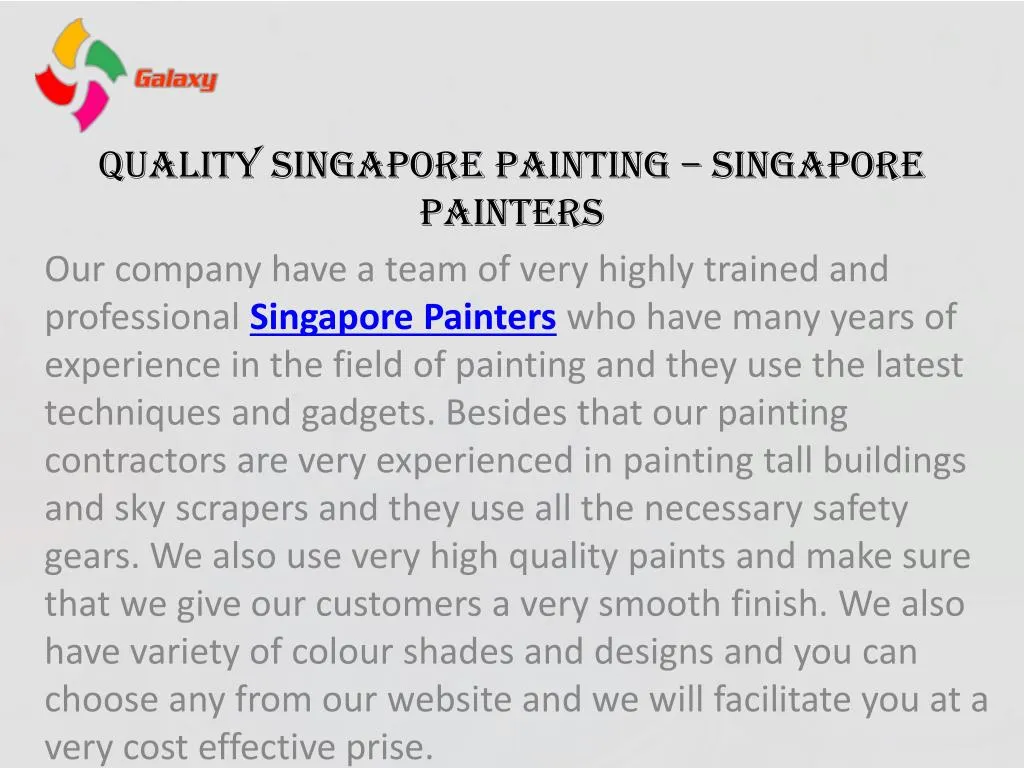 quality singapore painting singapore painters