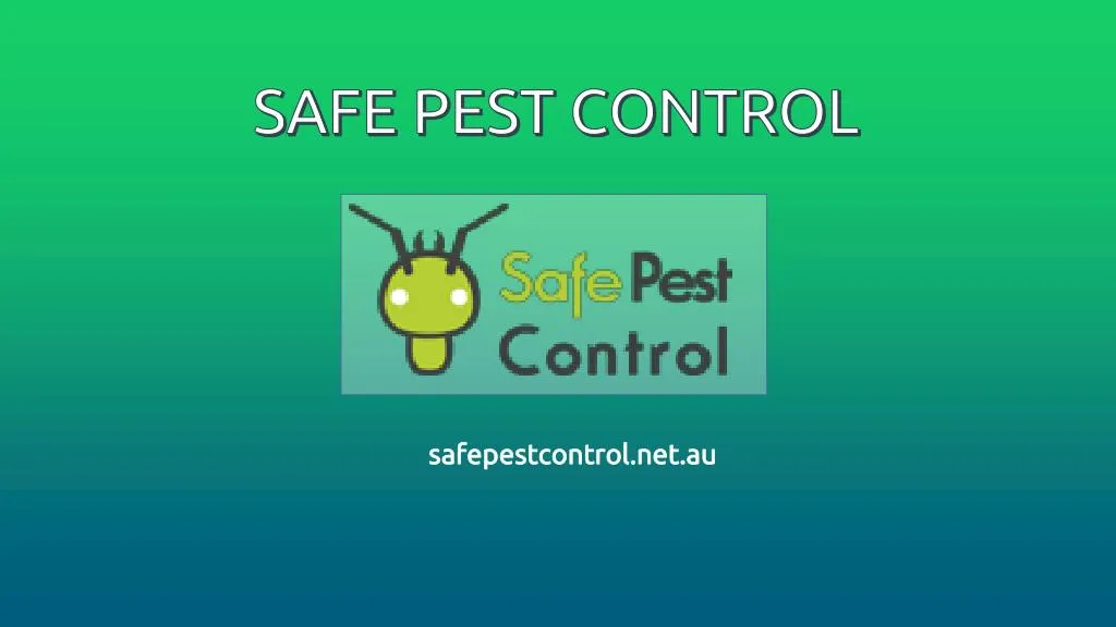 safe pest control