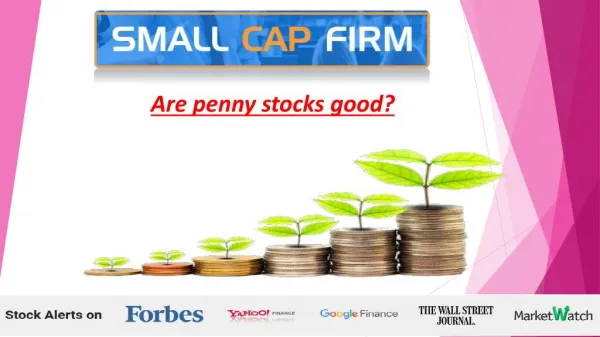 Are penny stocks good?
