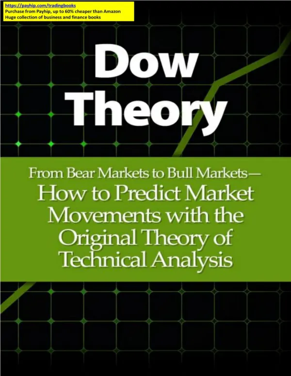 Dow Theory: From Bear Markets to Bull Markets