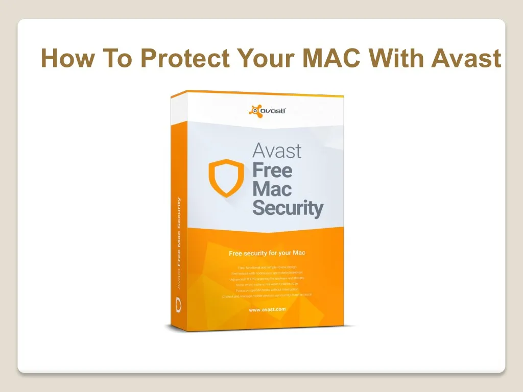 how to protect your mac with avast