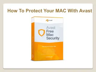 How to Protect Your MAC with Avast - slide 1