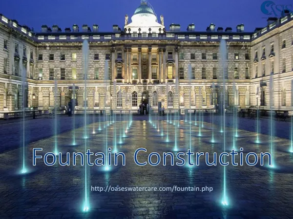Fountain Construction