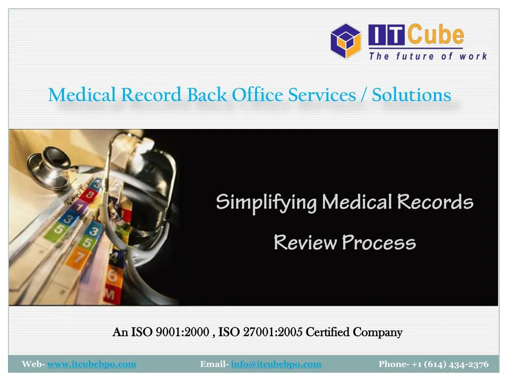 medical record back office services solutions
