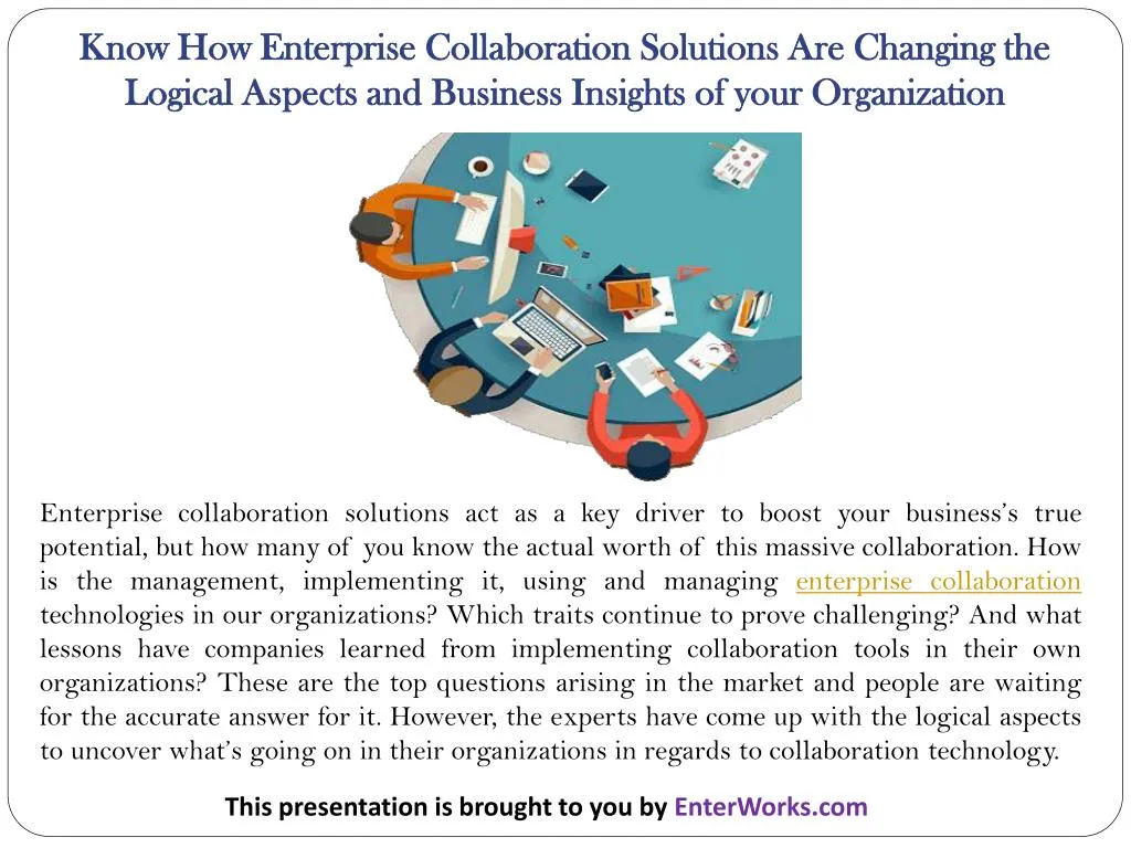know how enterprise collaboration solutions