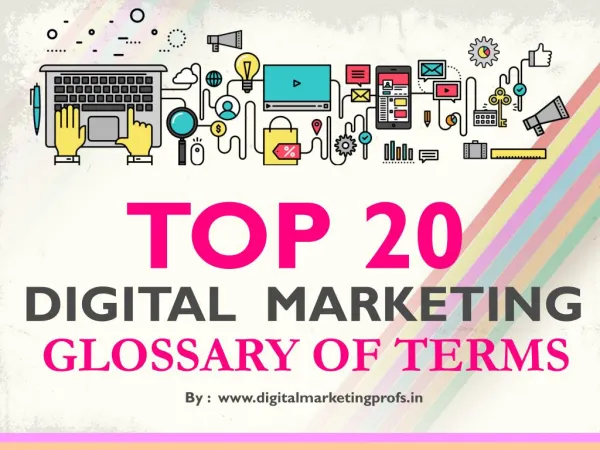 Top 20 Digital Marketing Terminology list you cant miss in 2017