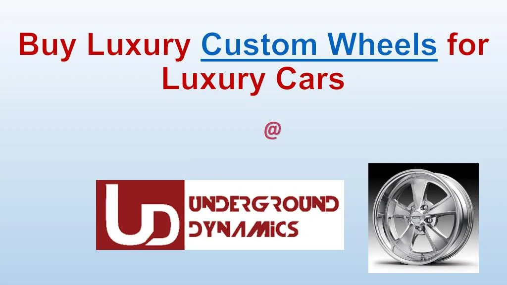 buy luxury custom wheels for luxury cars