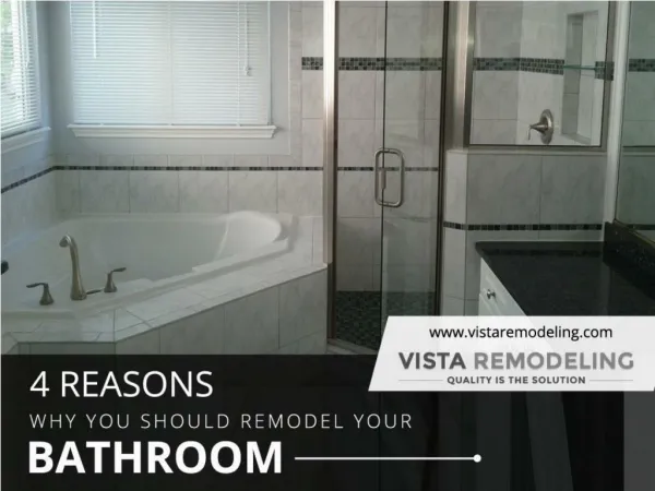 The Importance of Bathroom Remodeling