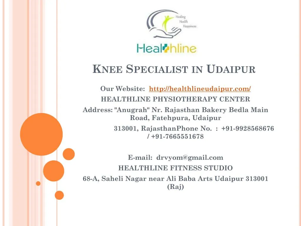 knee specialist in udaipur