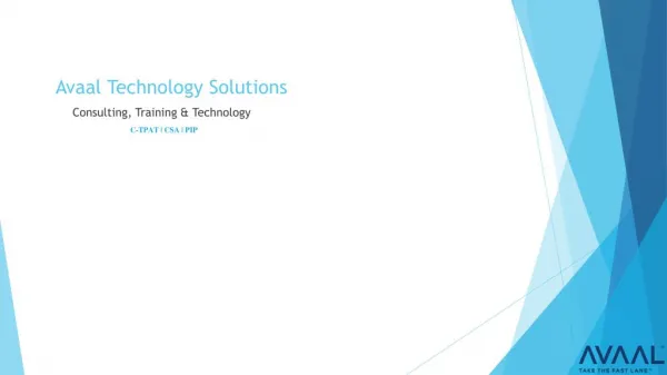 Avaal Technology Solutions Inc. is an industry leader in providing software and cloud based solutions to the transportat