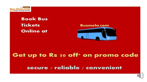 Busmela - Online bus ticket booking in India