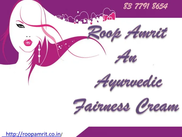 Roop Amrit Cream | Roop Amrit