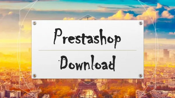 Prestashop Download