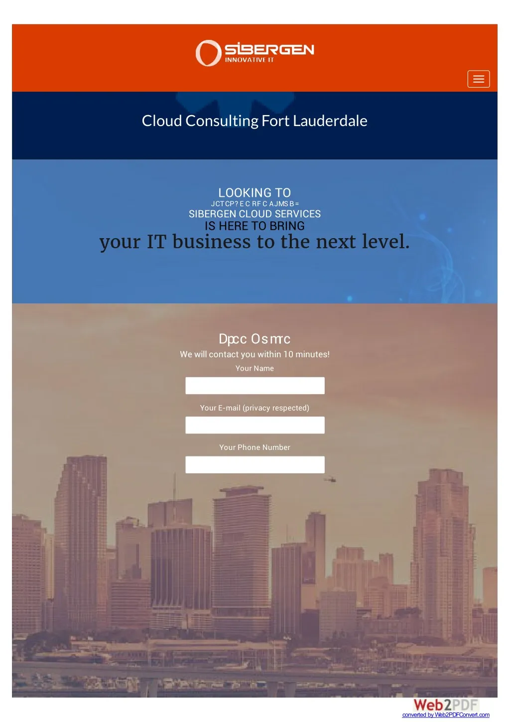 cloud consulting fort lauderdale