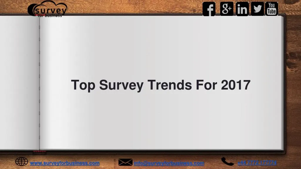 top survey trends for 2017