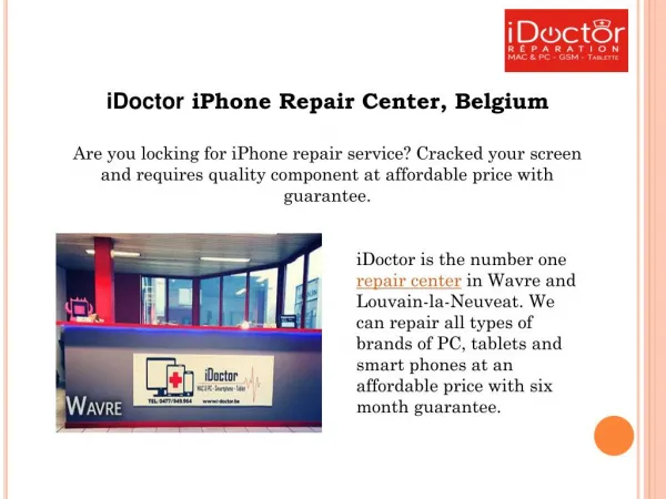 Repair iPhone 7 | iPhone Glass Repair | iDoctor