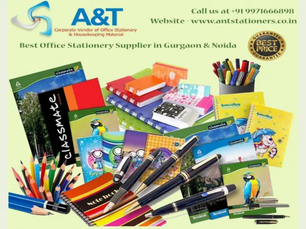Contact Top Office Stationery Supplier in Gurgaon