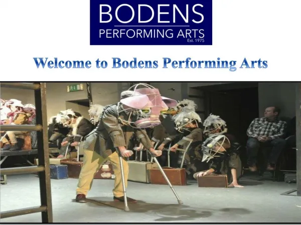 Welcome to Bodens Performing Arts
