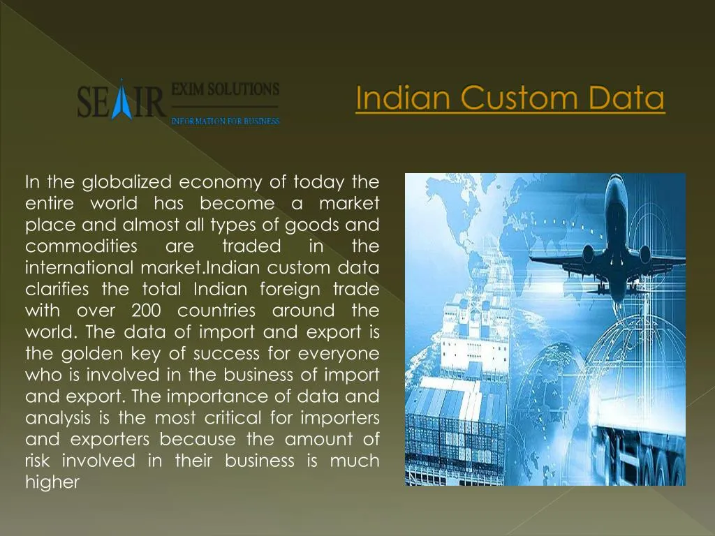 indian custom data