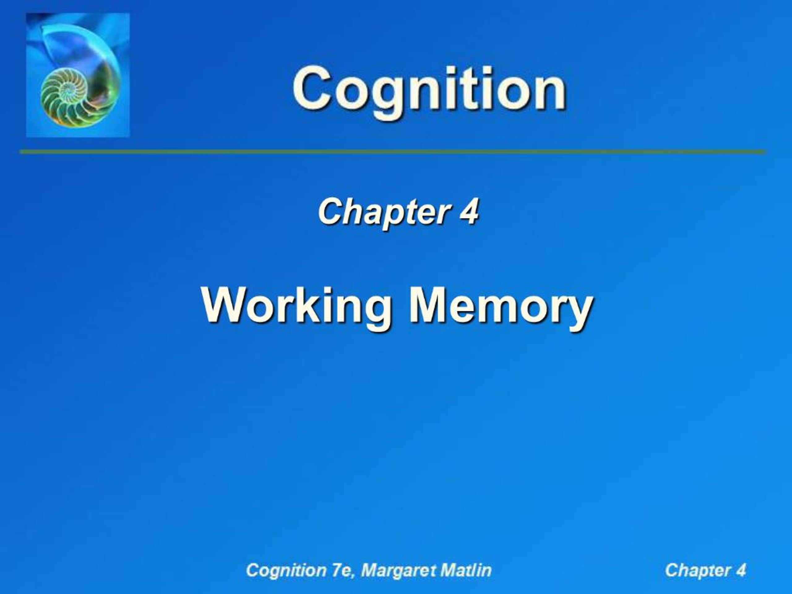 PPT - Working Memory PowerPoint Presentation, free download - ID:759997
