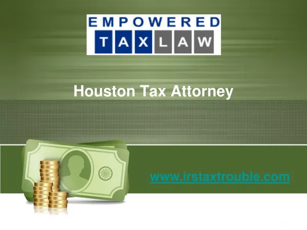 IRS Lawyer The Woodlands