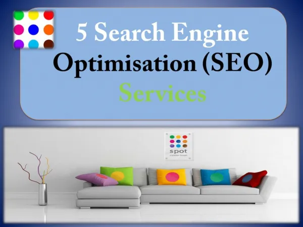 5 search engine optimisation (seo) services