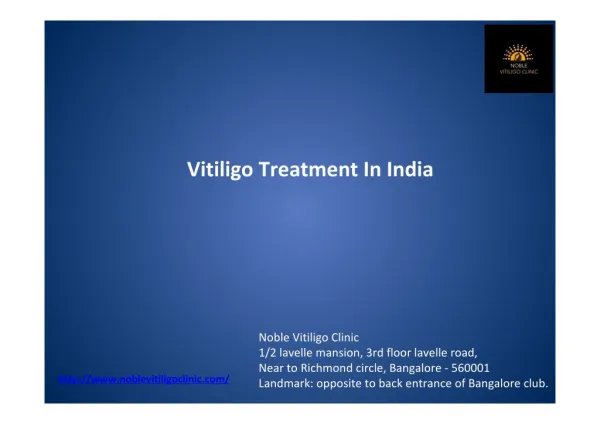 top doctors for treating vitiligo india