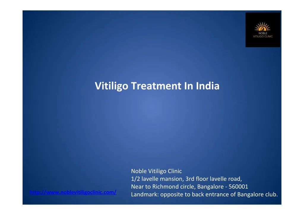 vitiligo treatment in india