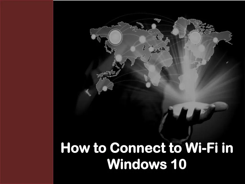 how to connect to wi fi in windows 10
