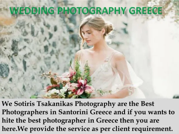 Wedding Photography Greece