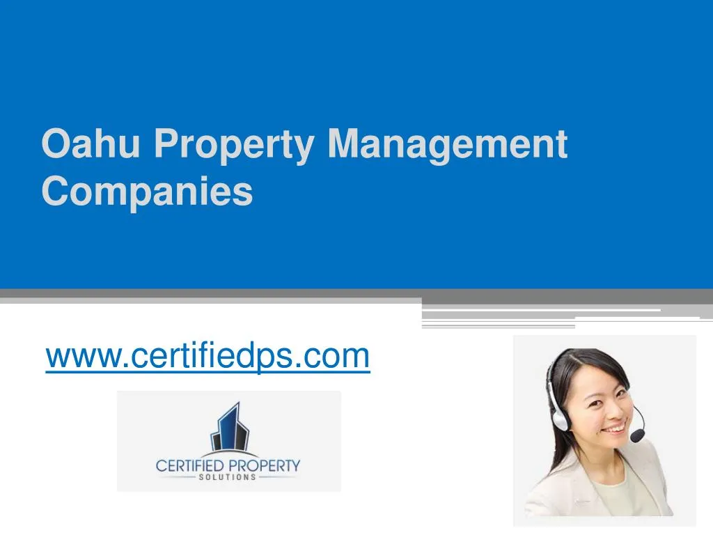 oahu property management companies