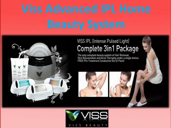 Viss Advanced IPL Home Beauty System