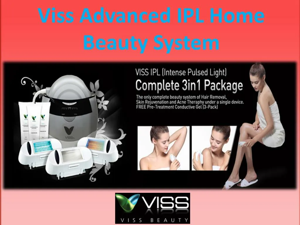 viss advanced ipl home beauty system