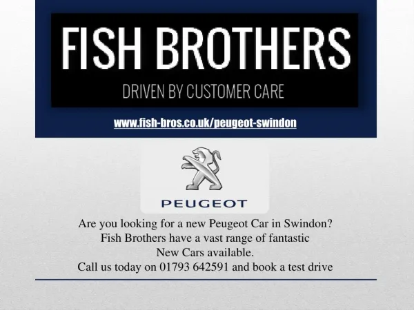 Fish Brothers Group | Peugeot Cars