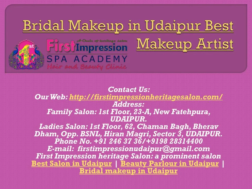 bridal makeup in udaipur best makeup artist