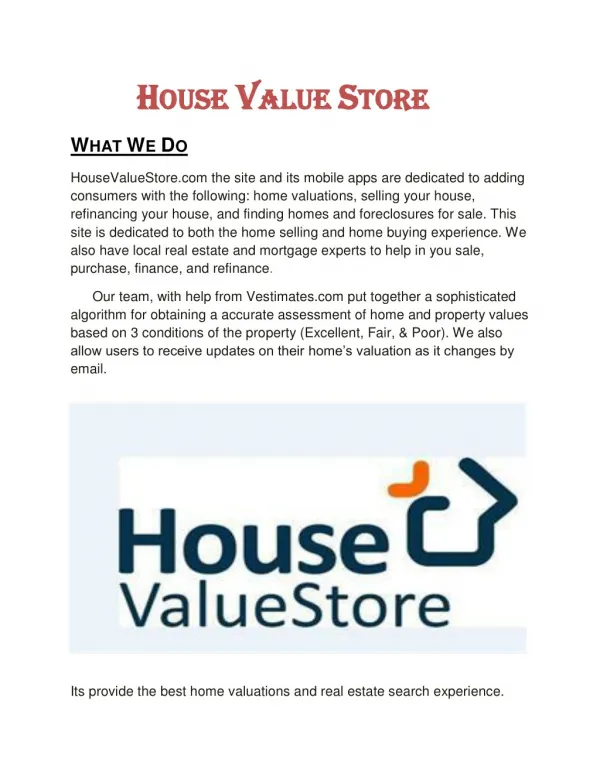 Homes for sale & home valuation