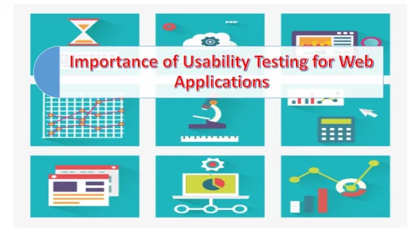Importance of Usability Testing for Web Applications