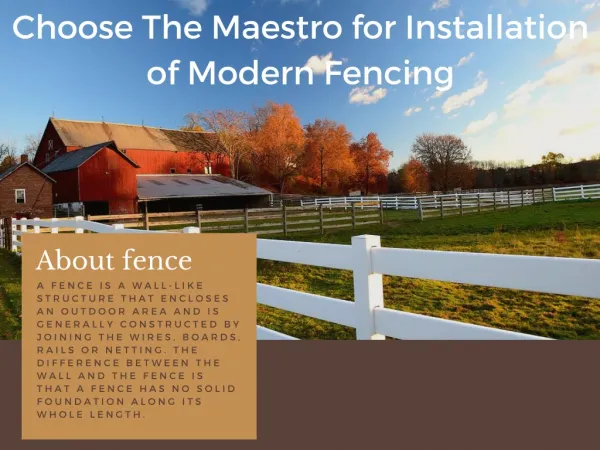 Get To Know The Various Kind of Fence Material