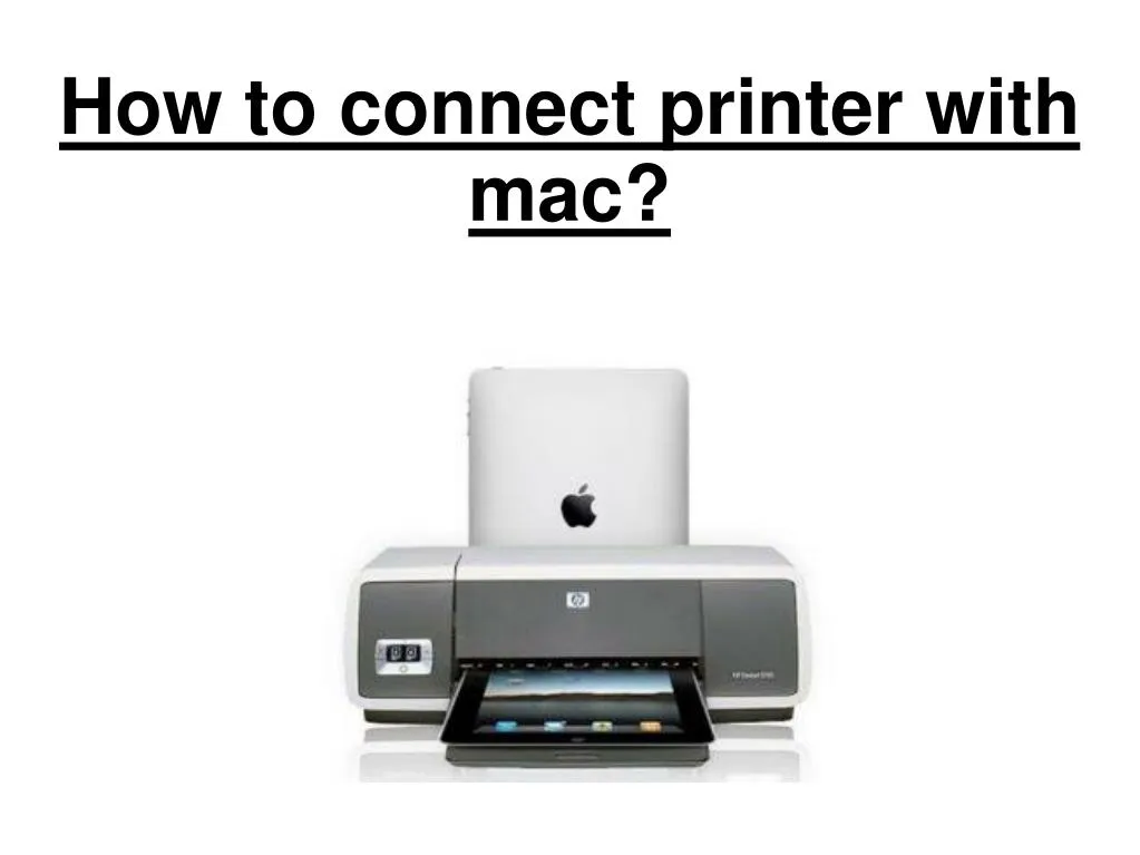 how to connect printer with mac