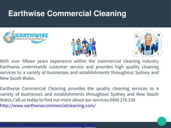 Earthwise Commercial Cleaning