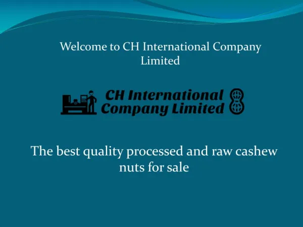 Cashew Nuts and Processed Cashew Nuts represented by cashewnutsforsale.net