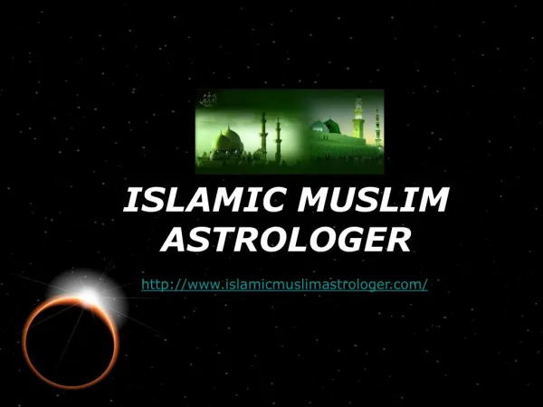 Islamic Muslim Astrologers