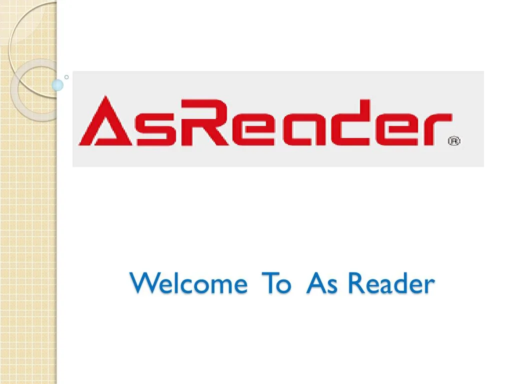 welcome to as reader