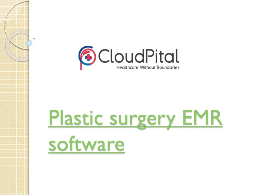 plastic surgery emr software